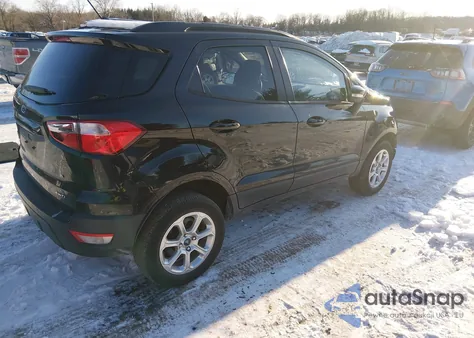 2019 Ford Ecosport Se z USA, uszkodzony, nr VIN MAJ6S3GL4KC270104